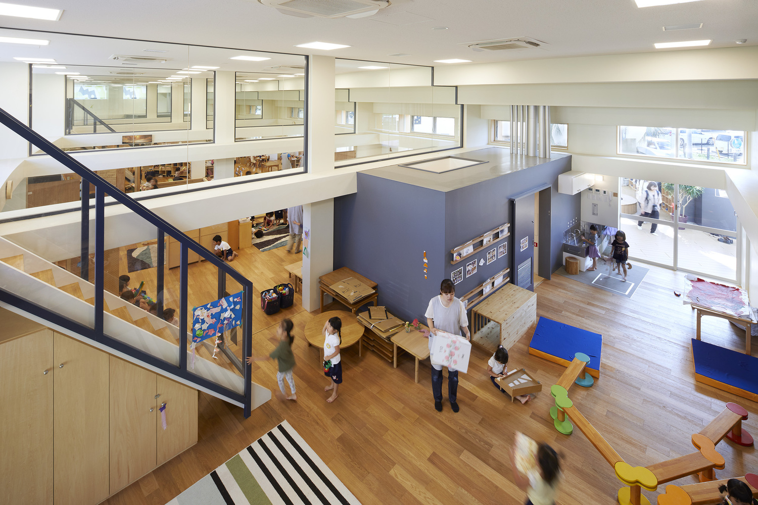 幼兒園中庭設(shè)計要遵循哪些原則? 幼兒園中庭設(shè)計要遵循哪些原則?